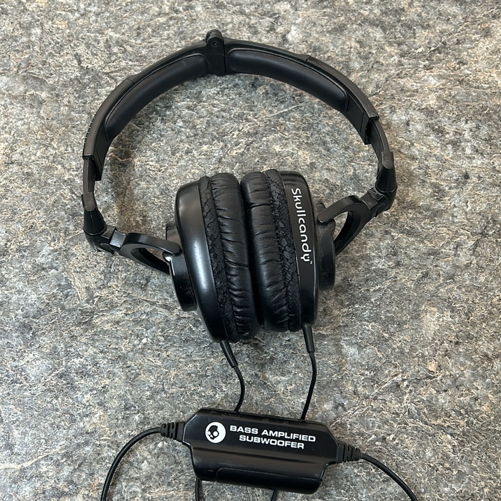 Skullcandy Headphones with Bass Amplified Subwoofer